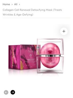 Prédiré Collagen Cell Renewal Detoxifying Mask - Pink